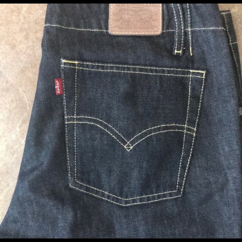 Levi's Dark Blue Boot Cut Jeans